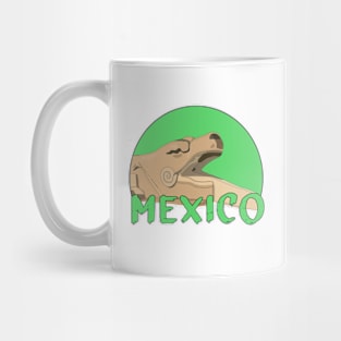 The Serpent of the Temple of Kukulcán Mexico Mug